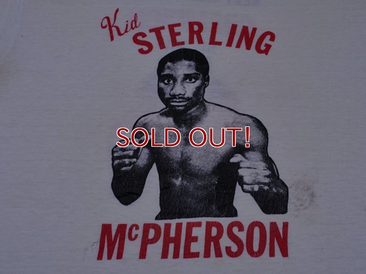 画像4: 1980s STERLING McPHERSONボクシングリンガーTシャツ　表記M (4)