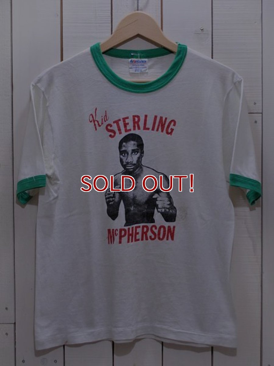 画像1: 1980s STERLING McPHERSONボクシングリンガーTシャツ　表記M (1)