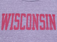 画像4: 1980s【Champion】WISCONSIN杢カレッジTシャツ　表記L (4)