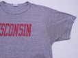 画像5: 1980s【Champion】WISCONSIN杢カレッジTシャツ　表記L