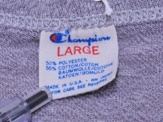 画像3: 1980s【Champion】WISCONSIN杢カレッジTシャツ　表記L (3)