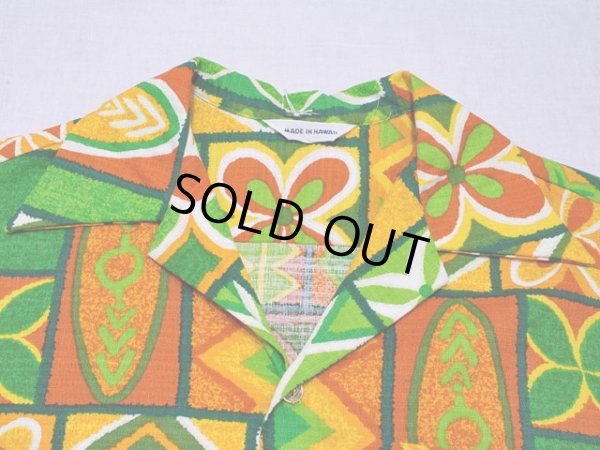 画像4: 1970sコットンアロハシャツ　実寸ML
