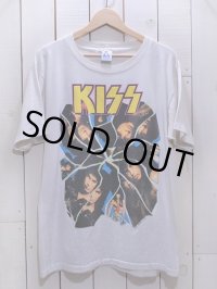 1980s KISS-I WENT CRAZY WITH KISS バンドTシャツ　表記XL
