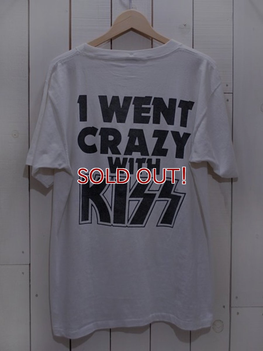 画像2: 1980s KISS-I WENT CRAZY WITH KISS バンドTシャツ　表記XL (2)