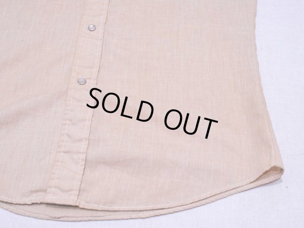 画像7: 1970s【KENNINGTON】隠れミッキーウエスタンシャツ　実寸SM