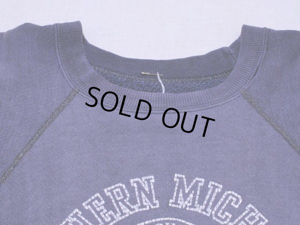 画像3: 1950s-60s NORTHERN MICHIGAN COLLEGEカレッジスウェット　実寸M