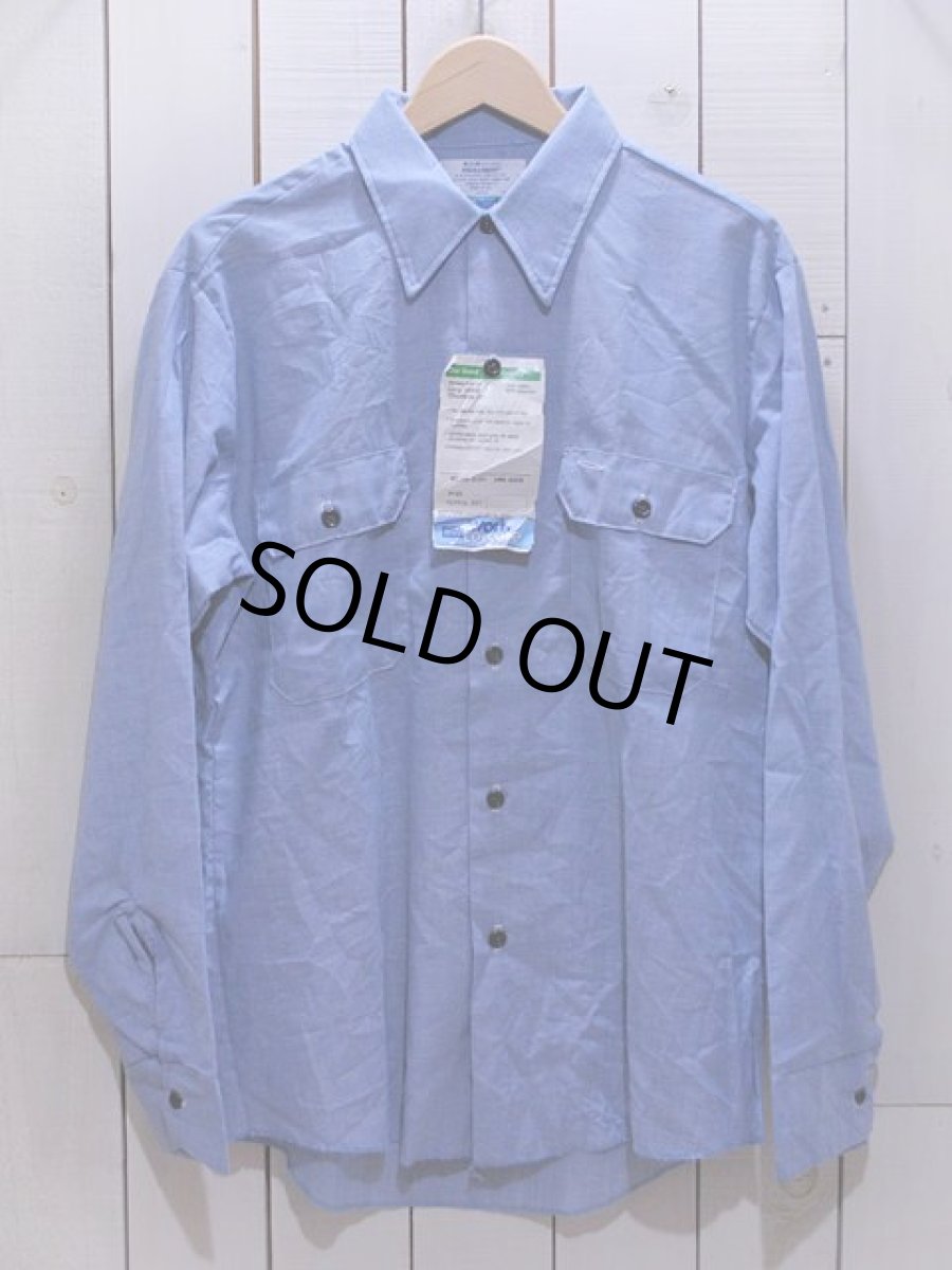 画像1: DEADSTOCK!! 1970s【Sears】シャンブレーシャツ　表記M  (1)