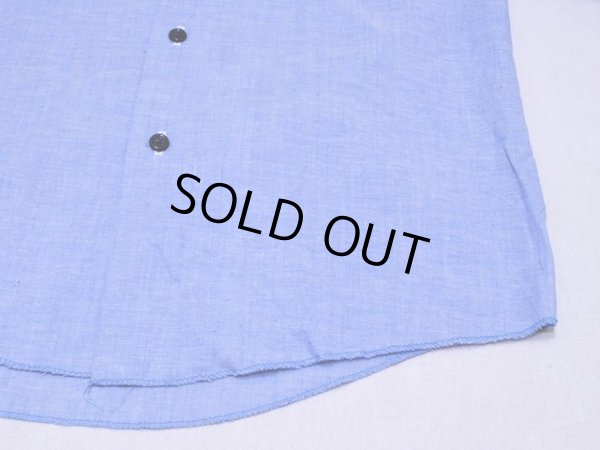 画像9: DEADSTOCK!! 1970s【Sears】シャンブレーシャツ 表記M