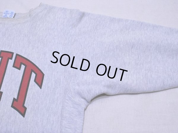 画像6: 1990s【Champion】リバースウィーブスウェット 染み込みプリント　表記S