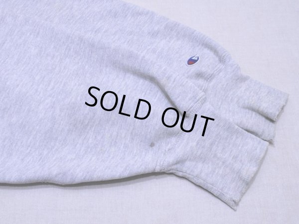 画像7: 1990s【Champion】リバースウィーブスウェット 染み込みプリント　表記S