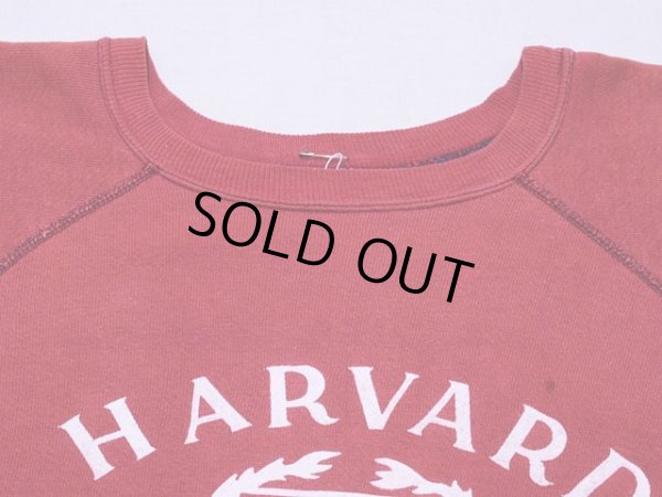 画像5: 1970s【Champion】HARVARDカレッジスウェット バータグ フロッキープリント 表記L