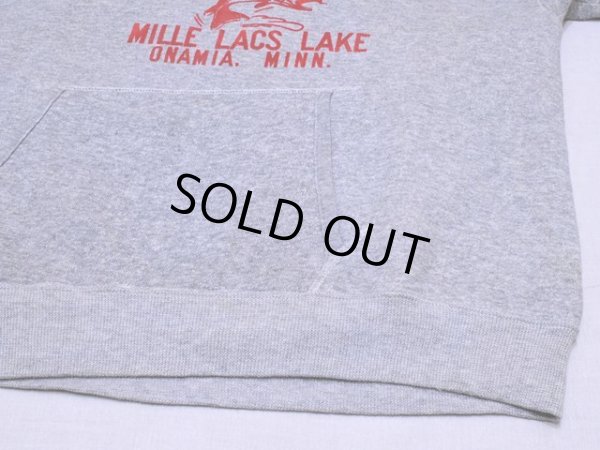 画像8: 1960s〜【Velva Sheen】フロッキー杢スウェットパーカー　表記L