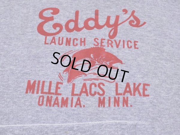 画像5: 1960s〜【Velva Sheen】フロッキー杢スウェットパーカー　表記L