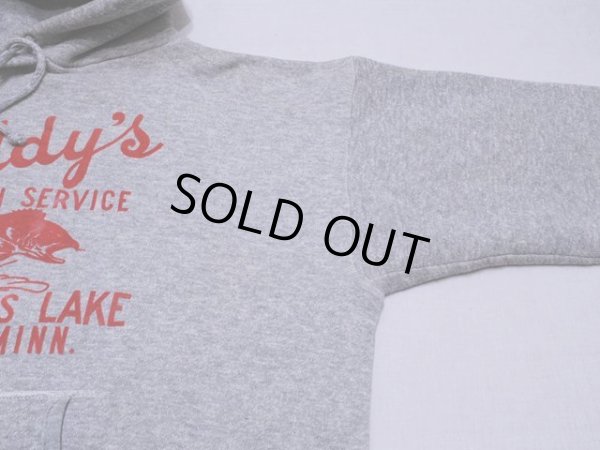 画像6: 1960s〜【Velva Sheen】フロッキー杢スウェットパーカー　表記L