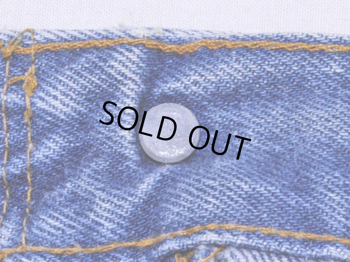 画像6: 1980s【Levi's】2501内股シングル　表記w33 (6)