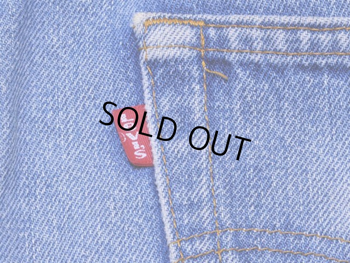 画像4: 1980s【Levi's】2501内股シングル　表記w33 (4)