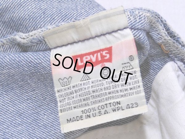 画像4: US製1990s【Levi's】501 表記w32