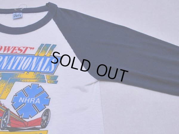 画像8: 1980s Big Go West Winternationals 1982 Pomona NHRAモーターTシャツ　表記M