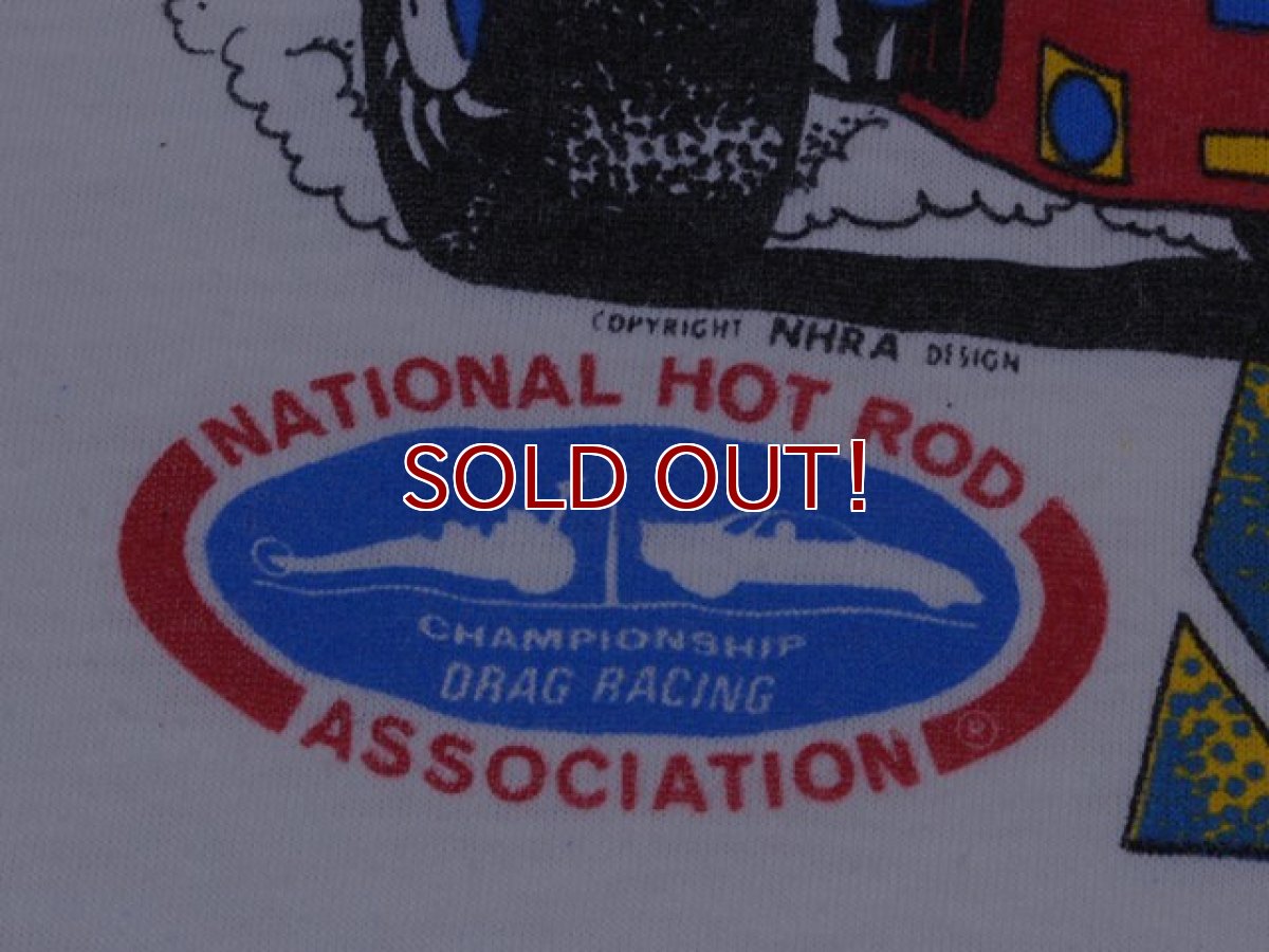 画像7: 1980s Big Go West Winternationals 1982 Pomona NHRAモーターTシャツ　表記M (7)
