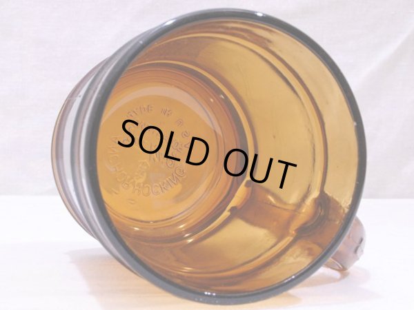 画像6: 1960s-70s【FireKing】バレルマグ・アンバー 