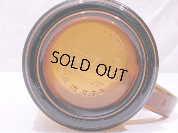 画像5: 1960s-70s【FireKing】バレルマグ・アンバー