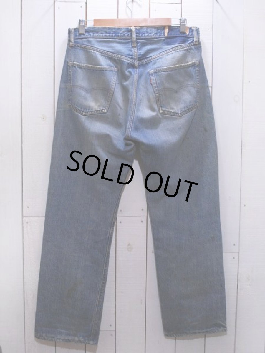 画像2: 1960s【LEVI'S】501BigE　実寸w34 (2)