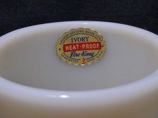 画像6: ラベル付き!!1940s-50s【FireKing】シェービングマグ・アイボリー (6)
