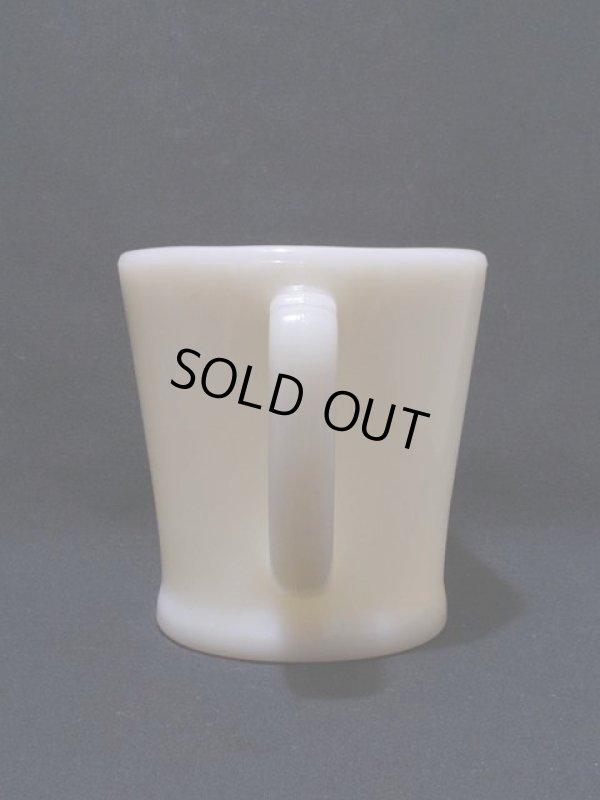 画像5: ラベル付き!!1940s-50s【FireKing】シェービングマグ・アイボリー