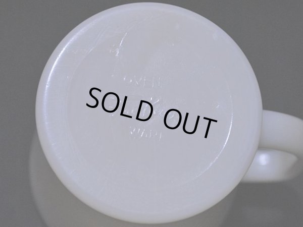 画像8: ラベル付き!!1940s-50s【FireKing】シェービングマグ・アイボリー