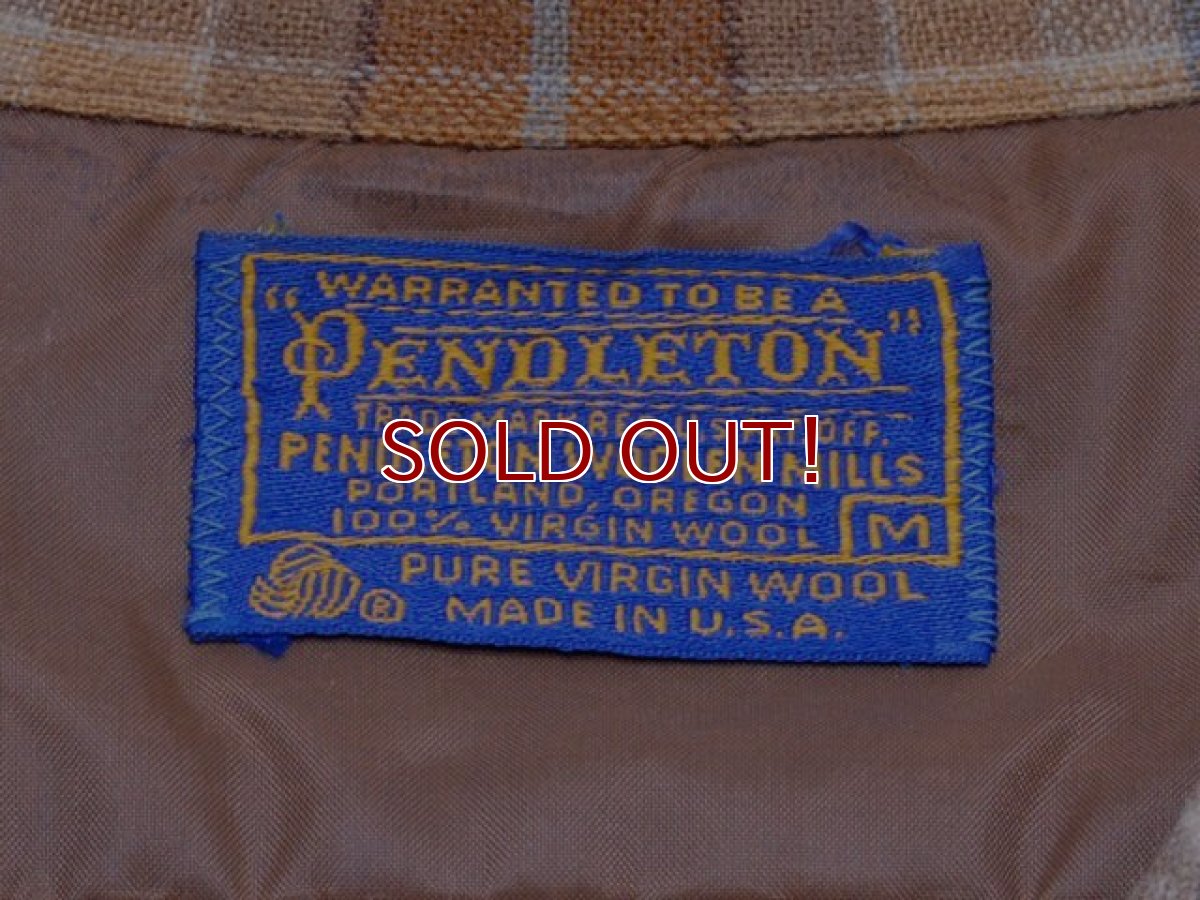 画像3: 1970s【PENDLETON】ウールシャツ　表記M (3)