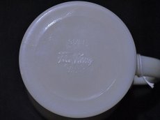画像8: ラベル付き!!1940s-50s【FireKing】シェービングマグ・アイボリー (8)
