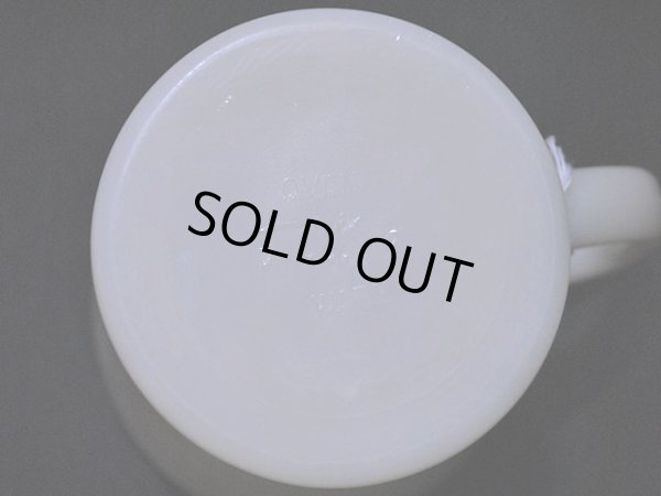 画像8: ラベル付き!!1940s-50s【FireKing】シェービングマグ・アイボリー