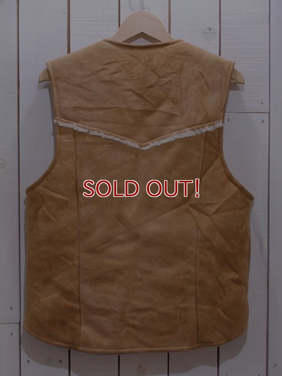 画像2: 1970s-80s【Eddie Bauer】ムートンベスト　表記M (2)