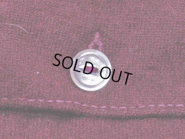 画像8: 1940s〜【THE SPINNAKER SHIRT】ハーフジップウールシャツ　実寸ML