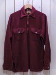 画像1: 1940s〜【THE SPINNAKER SHIRT】ハーフジップウールシャツ　実寸ML (1)