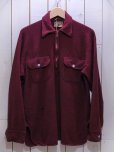 画像1: 1940s〜【THE SPINNAKER SHIRT】ハーフジップウールシャツ　実寸ML (1)