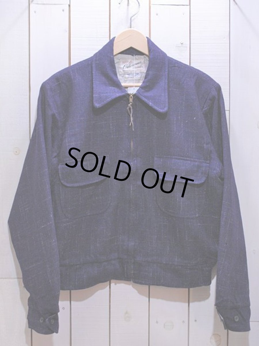 画像1: 1950s【HERCULES】カスリウールジャケット　表記40 (1)