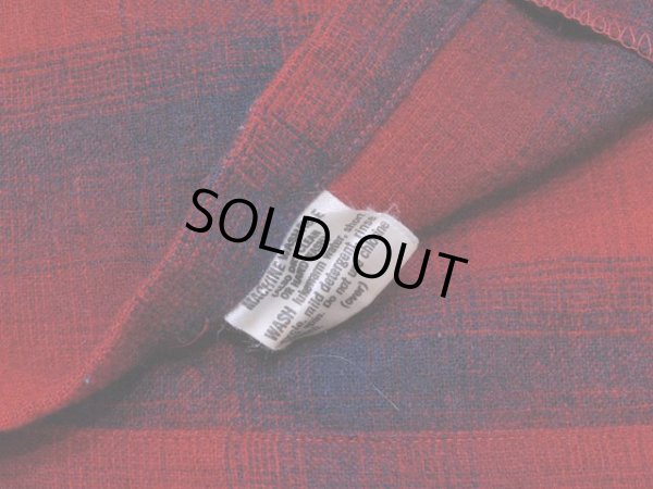 画像4: 1970s【PENDLETON】ウールシャツ オンブレ　表記S