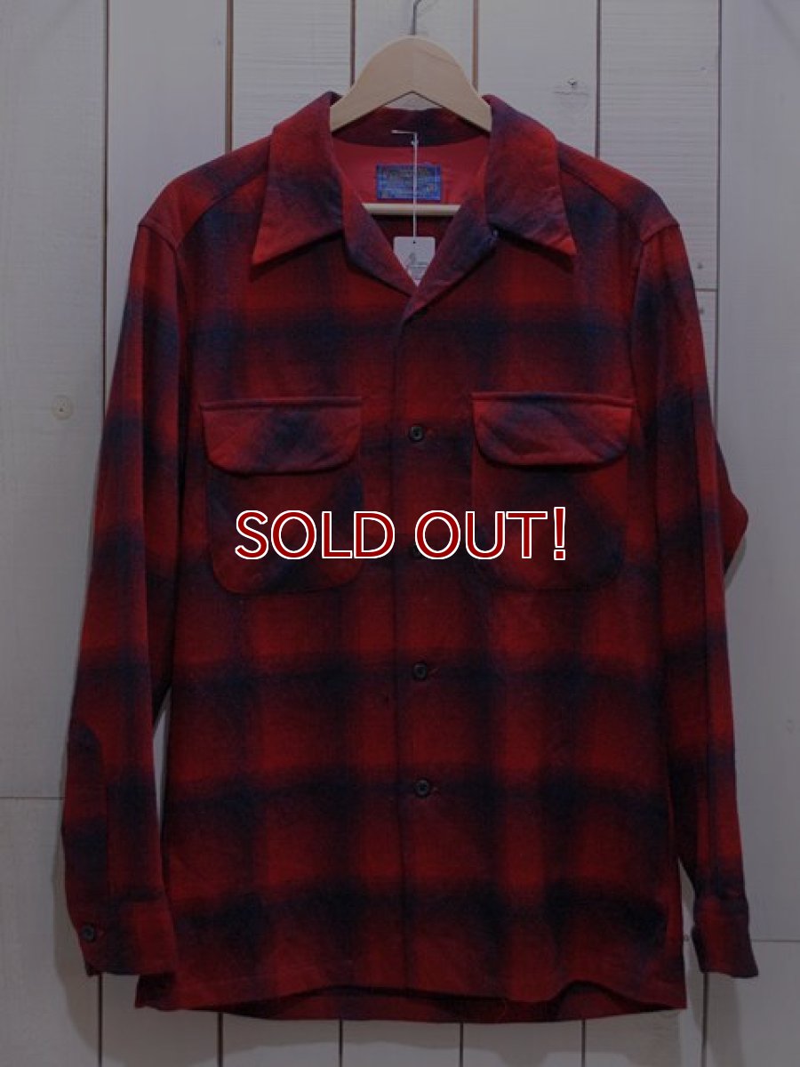 画像1: 1970s【PENDLETON】ウールシャツ オンブレ　表記S (1)