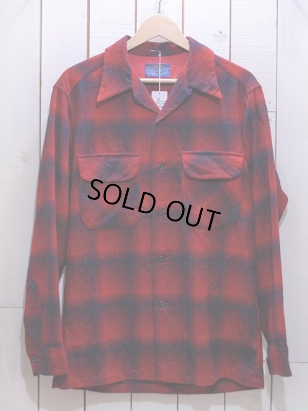 画像1: 1970s【PENDLETON】ウールシャツ オンブレ　表記S