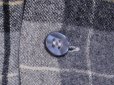 画像8: 1960s【TOWNCRAFT】ウールシャツ 黒チェック　表記S