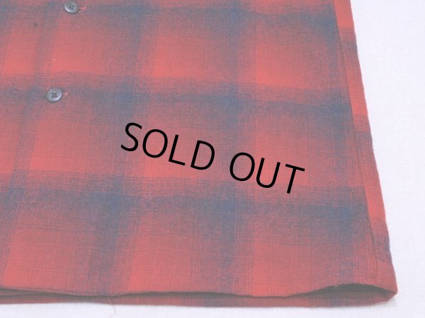 画像8: 1970s【PENDLETON】ウールシャツ オンブレ　表記S