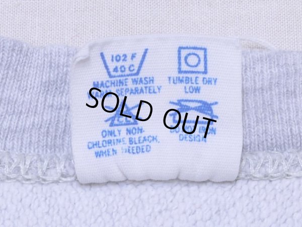 画像4: 1980s【Champion】リバースウィーブスウェット 染み込みプリント　表記L