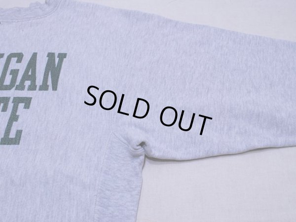 画像7: 1980s【Champion】リバースウィーブスウェット 染み込みプリント　表記L