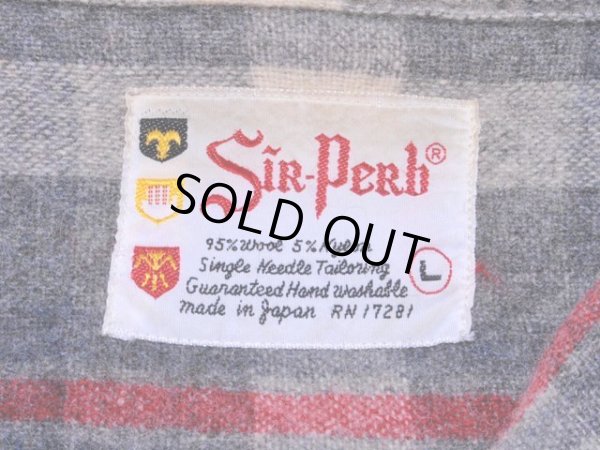 画像3: 1960s【SIR PERB】ウールシャツ　表記L