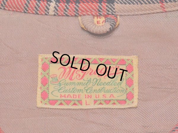 画像3: 1940s【McGREGOR】ウールギャバジンシャツ　表記L(実寸XL)