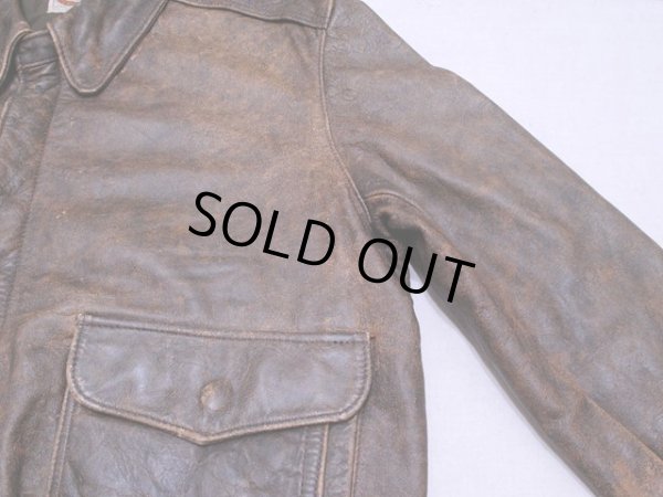 画像7: 1980s【BANANA REPUBLIC】A-2レザージャケット　表記40