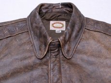 画像5: 1980s【BANANA REPUBLIC】A-2レザージャケット　表記40 (5)
