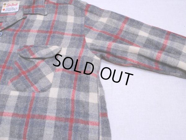 画像5: 1960s【SIR PERB】ウールシャツ　表記L