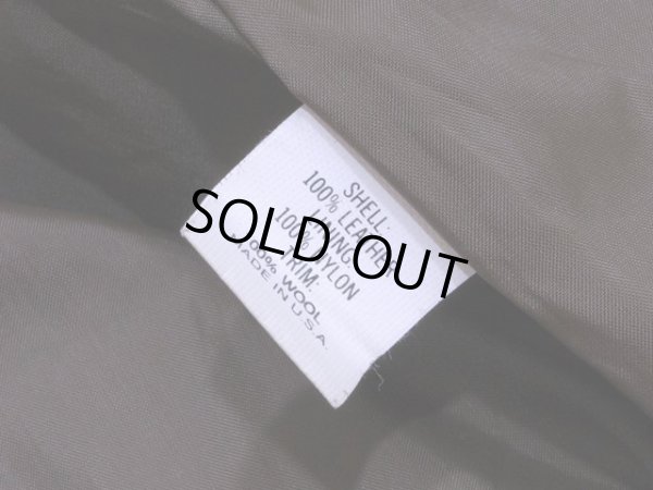 画像13: 1980s【BANANA REPUBLIC】A-2レザージャケット　表記40